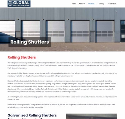 Global Rolling Shutter