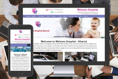 Z Web Solutions Welcare Hospital Kharod